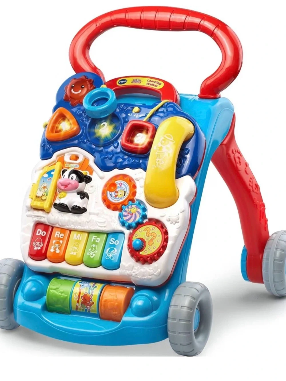 NIB - VTech Sit-to-Stand Learning Walker (Frustration Free Packaging) Blue